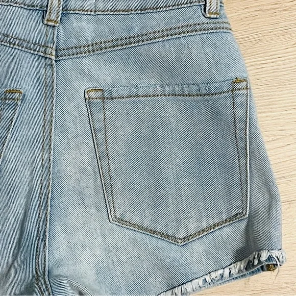 PacSun BULLHEAD MOM SHORT Jean Shorts Sz 0 - Picture 4 of 5